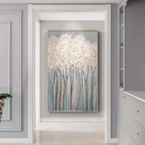 The Silk Woods Painting